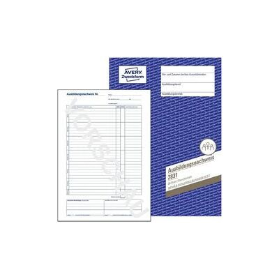 Avery Zweckform Ausbildungsnachweis in Heftform DIN A4 28 Blatt Avery Zweckform Ausbildungsnachweis in Heftform DIN A4 28 Blatt