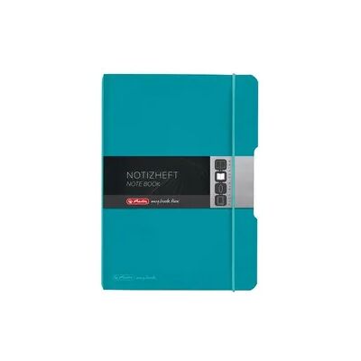 Herlitz Notizheft flex A5 40 Blatt kariert caribbean turquoise Herlitz Notizheft flex A5 40 Blatt kariert caribbean turquoise