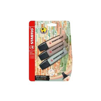 STABILO Textmarker BOSS ORIGINAL NatureCOL. STABILO Textmarker BOSS ORIGINAL NatureCOL.