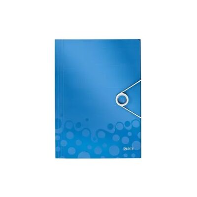 LEITZ® Gummibandmappe WOW, blau LEITZ® Gummibandmappe WOW, blau