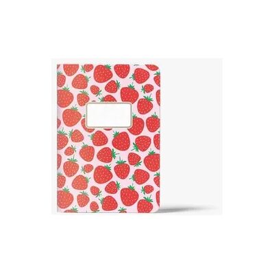 Cedon Hefte A5 Pattern Strawberries Cedon Hefte A5 Pattern Strawberries