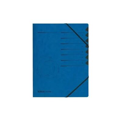 Herlitz Ordnungsmappe Register 1-7 blau Herlitz Ordnungsmappe Register 1-7 blau