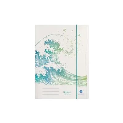 Herlitz Sammelmappe A4 GREENline Welle Herlitz Sammelmappe A4 GREENline Welle
