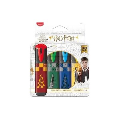 Maped Textmarker Harry Potter 4 Stück Blister Maped Textmarker Harry Potter 4 Stück Blister