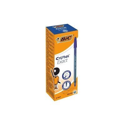 BIC Kugelschreiber Cristal Exact 0.3mm blau, 20er Set BIC Kugelschreiber Cristal Exact 0.3mm blau, 20er Set
