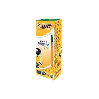 BIC Kugelschreiber Orange Original fine 0.35mm grün, 20er Set BIC Kugelschreiber Orange Original fine 0.35mm grün, 20er Set
