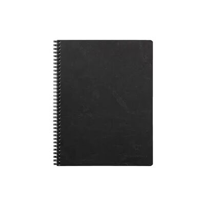 Clairefontaine Age Bag Collegeblock mit Doppelspirale, A4+ 80 Blatt abtrennbar, perforiert, 4-fach gelocht, kariert, Einband schwarz Clairefontaine Age Bag Collegeblock mit Doppelspirale, A4+ 80 Blatt abtrennbar, perforiert, 4-fach gelocht, kariert, Einband schwarz
