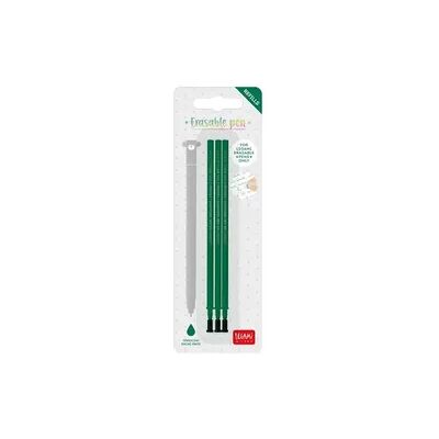 Legami 3x Ersatzmine für löschbaren Gelstift - Grün Legami 3x Ersatzmine für löschbaren Gelstift - Grün