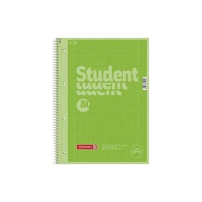 Brunnen Collegeblock Premium Student A4 kariert Lineatur 28 kiwi Brunnen Collegeblock Premium Student A4 kariert Lineatur 28 kiwi