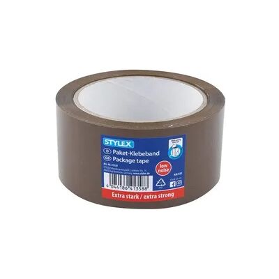 Stylex Paket-Klebeband braun 50x66mm PP extra stark Stylex Paket-Klebeband braun 50x66mm PP extra stark