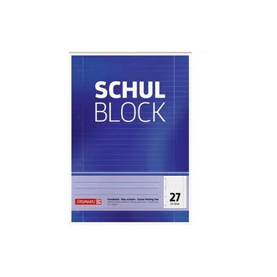 Brunnen Schulblock Notizblock A4 50 Blatt Lineatur 27 Brunnen Schulblock Notizblock A4 50 Blatt Lineatur 27