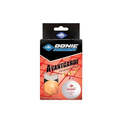 Donic Schildkröt TT-Ball 3-Stern AVANTGARDE / EXCLUSIVE 40+ 3 white/ 3orange Donic Schildkröt TT-Ball 3-Stern AVANTGARDE / EXCLUSIVE 40+ 3 white/ 3orange
