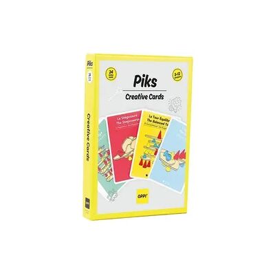 OPPI TOYS - Piks Kartenset Kreativ OPPI TOYS - Piks Kartenset Kreativ
