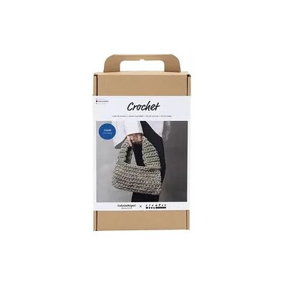 Creativ Company DIY Sets Stricken & Häkeln Kreativ Set Häkeln, Olivgrün, , Grob gehäkelte Tasche, Kreativ Box Creativ Company DIY Sets Stricken & Häkeln Kreativ Set Häkeln, Olivgrün, , Grob gehäkelte Tasche, Kreativ Box