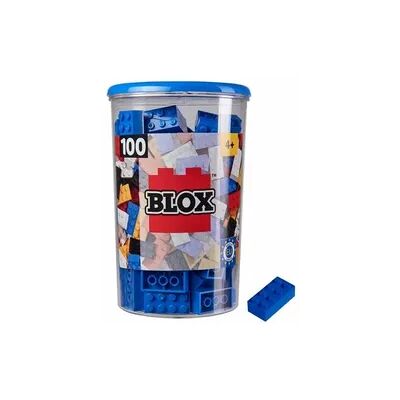 Simba 104118906 - Blaue Bausteine in Dose - Konstruktionsspielzeug Simba 104118906 - Blaue Bausteine in Dose - Konstruktionsspielzeug