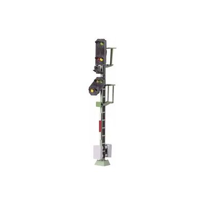 Viessmann Modelltechnik 4015A H0 Lichtsignal mit Vorsignal Einfahrsignal Bausatz DB Viessmann Modelltechnik 4015A H0 Lichtsignal mit Vorsignal Einfahrsignal Bausatz DB