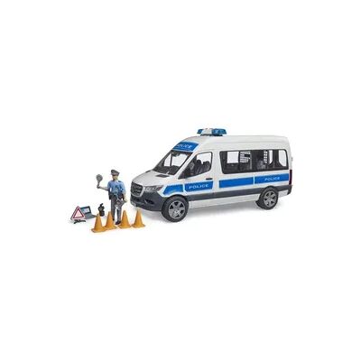 bruder 02683 MB Sprinter Polizei Einsatzfahrzeug mit Polizist und L+S bruder 02683 MB Sprinter Polizei Einsatzfahrzeug mit Polizist und L+S