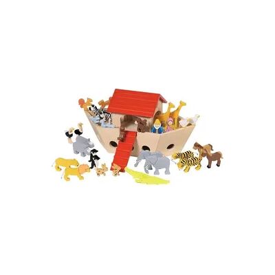 goki Arche Noah, Holz inkl. Tiere, Noah & Frau goki Arche Noah, Holz inkl. Tiere, Noah & Frau
