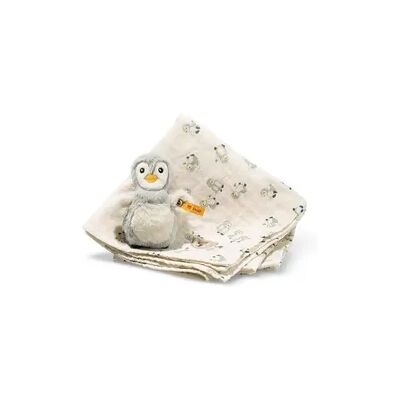 Steiff 242953 - Geschenkset Lio Pinguin Greifling mit Rassel und Spucktuch Steiff 242953 - Geschenkset Lio Pinguin Greifling mit Rassel und Spucktuch