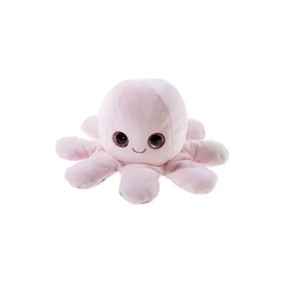 Heunec 323957 - Oktopus, Plüschtier, rosa, 18cm Heunec 323957 - Oktopus, Plüschtier, rosa, 18cm