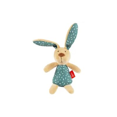 Sigikid 43542 - Greifling Rassel Hase, braun/grün, Plüsch, 23 cm Sigikid 43542 - Greifling Rassel Hase, braun/grün, Plüsch, 23 cm