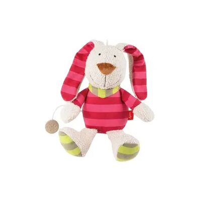 Sigikid 31301 - Spieluhr Hase pink, (Melodie: zufällig ausgewählt), 25 cm Sigikid 31301 - Spieluhr Hase pink, (Melodie: zufällig ausgewählt), 25 cm