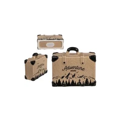 Out of the Blue Spardose Travel Koffer 14,8x6x13cm Out of the Blue Spardose Travel Koffer 14,8x6x13cm
