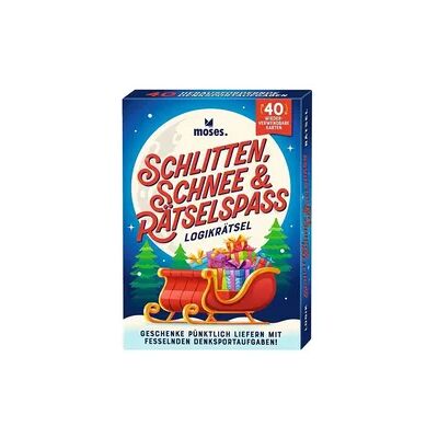 Moses Schlitten, Schnee & Rätselspaß Moses Schlitten, Schnee & Rätselspaß