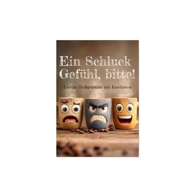 Ein Schluck Gefühl, bitte! - Lustige Heißgetränke mit Emotionen (Tischkalender 2026 DIN A5 hoch), CALVENDO Monatskalender Ein Schluck Gefühl, bitte! - Lustige Heißgetränke mit Emotionen (Tischkalender 2026 DIN A5 hoch), CALVENDO Monatskalender