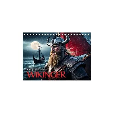 Kampf der wilden Wikinger (Tischkalender 2026 DIN A5 quer), CALVENDO Monatskalender Kampf der wilden Wikinger (Tischkalender 2026 DIN A5 quer), CALVENDO Monatskalender