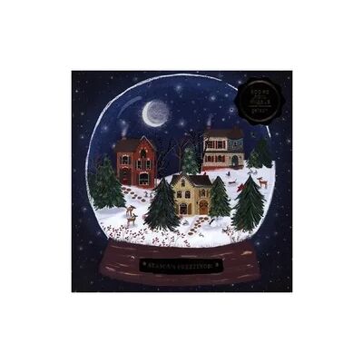 Abrams & Chronicle Books Winter Snow Globe 500 Piece Puzzle Abrams & Chronicle Books Winter Snow Globe 500 Piece Puzzle