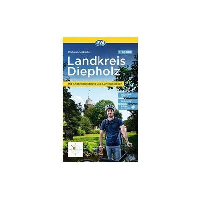 Kompass-Karten BVA Radwanderkarte Landkreis Diepholz mit Knotenpunkten 1:50.000 Kompass-Karten BVA Radwanderkarte Landkreis Diepholz mit Knotenpunkten 1:50.000