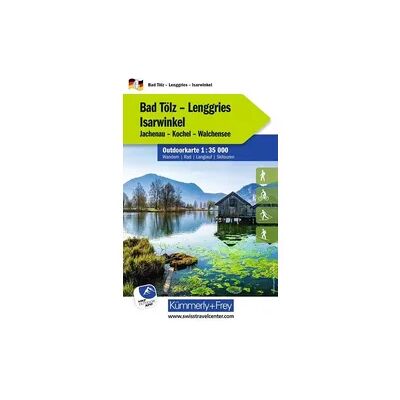 Kümmerly+Frey Outdoorkarte Deutschland 4 Bad Tölz, Lenggries, Isarwinkel 1:35.000 Kümmerly+Frey Outdoorkarte Deutschland 4 Bad Tölz, Lenggries, Isarwinkel 1:35.000