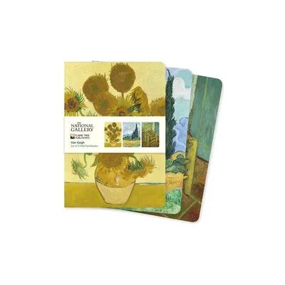 Browntrout Dreier Set Mittelformat-Notizbücher: Vincent van Gogh Browntrout Dreier Set Mittelformat-Notizbücher: Vincent van Gogh