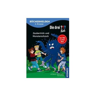 Kosmos Die drei ??? Kids, Bücherhelden 2. Klasse, Doppelband 1, Zaubertrick und Monsterschreck Kosmos Die drei ??? Kids, Bücherhelden 2. Klasse, Doppelband 1, Zaubertrick und Monsterschreck