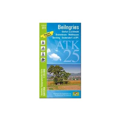Landesamt für Digitalisierung, Breitband und Vermessung, Bayern ATK25-I11 Beilngries (Amtliche Topographische Karte 1:25000) Landesamt für Digitalisierung, Breitband und Vermessung, Bayern ATK25-I11 Beilngries (Amtliche Topographische Karte 1:25000)