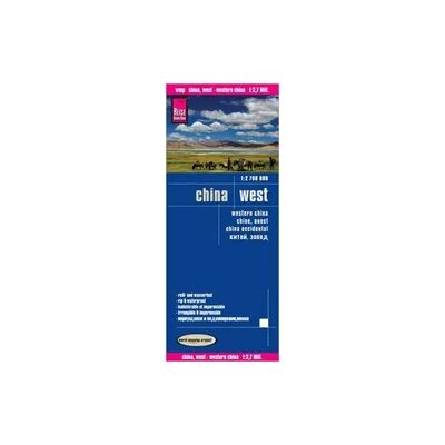 Reise Know-How Verlag Reise Know-How Landkarte China, West 1 : 2.700.000 Reise Know-How Verlag Reise Know-How Landkarte China, West 1 : 2.700.000
