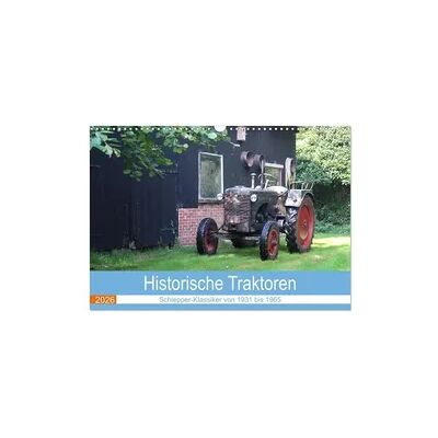 Historische Traktoren 2026 (Wandkalender 2026 DIN A3 quer), CALVENDO Monatskalender Historische Traktoren 2026 (Wandkalender 2026 DIN A3 quer), CALVENDO Monatskalender