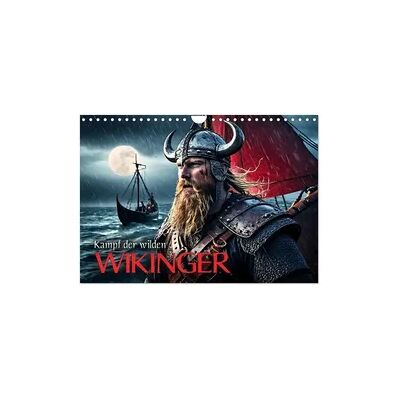 Kampf der wilden Wikinger (Wandkalender 2026 DIN A4 quer), CALVENDO Monatskalender Kampf der wilden Wikinger (Wandkalender 2026 DIN A4 quer), CALVENDO Monatskalender