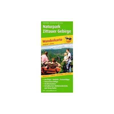 KOMPASS freytag und berndt Publicpress Wanderkarte Naturpark Zittauer Gebirge 1:25.000 KOMPASS freytag und berndt Publicpress Wanderkarte Naturpark Zittauer Gebirge 1:25.000