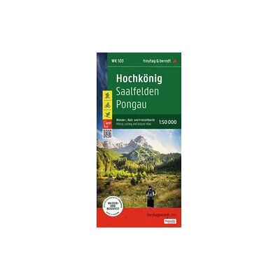 KOMPASS freytag und berndt freytag & berndt Wanderkarte WK 103 Hochkönig, Saalfelden - Pongau 1:50.000 KOMPASS freytag und berndt freytag & berndt Wanderkarte WK 103 Hochkönig, Saalfelden - Pongau 1:50.000