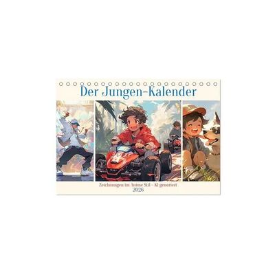 Der Jungen-Kalender (Tischkalender 2026 DIN A5 quer), CALVENDO Monatskalender Der Jungen-Kalender (Tischkalender 2026 DIN A5 quer), CALVENDO Monatskalender