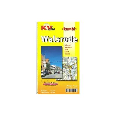 Kommunalverlag Tacken Walsrode, KVplan, Wanderkarte/Stadtplan/Radkarte, 1:25.000 / 1:10.000 Kommunalverlag Tacken Walsrode, KVplan, Wanderkarte/Stadtplan/Radkarte, 1:25.000 / 1:10.000
