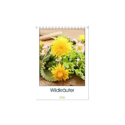 Essbare Wildkräuter (Tischkalender 2026 DIN A5 hoch), CALVENDO Monatskalender Essbare Wildkräuter (Tischkalender 2026 DIN A5 hoch), CALVENDO Monatskalender