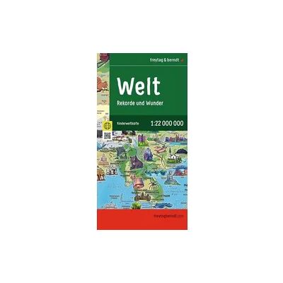 KOMPASS Freytag & Berndt freytag & berndt Straßenkarte Weltkarte für Kinder 1:22 Mio. KOMPASS Freytag & Berndt freytag & berndt Straßenkarte Weltkarte für Kinder 1:22 Mio.