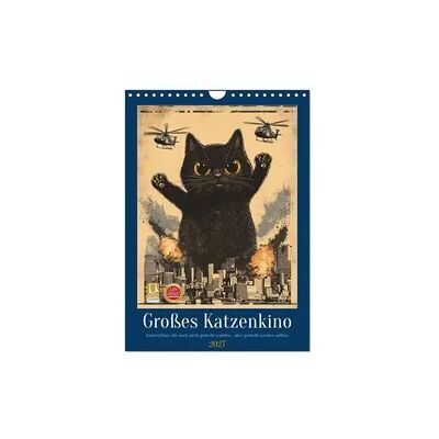 Großes Katzenkino (Wandkalender 2027 DIN A4 hoch), CALVENDO Monatskalender Großes Katzenkino (Wandkalender 2027 DIN A4 hoch), CALVENDO Monatskalender