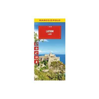 Mairdumont MARCO POLO Reisekarte Italien 09 Latium 1:200.000 Mairdumont MARCO POLO Reisekarte Italien 09 Latium 1:200.000