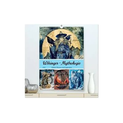 Calvendo Wikinger - Mythologie - Götter, Runen und Legenden (hochwertiger Premium Wandkalender 2026 DIN A2 hoch), Kunstdruck in Hochglanz Calvendo Wikinger - Mythologie - Götter, Runen und Legenden (hochwertiger Premium Wandkalender 2026 DIN A2 hoch), Kunstdruck in Hochglanz