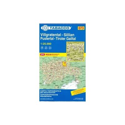 Tabacco Editrice Wanderkarte 73 Villgratental-Sillian- Pustertal-Tiroler Gailtal 1:25 000 Tabacco Editrice Wanderkarte 73 Villgratental-Sillian- Pustertal-Tiroler Gailtal 1:25 000