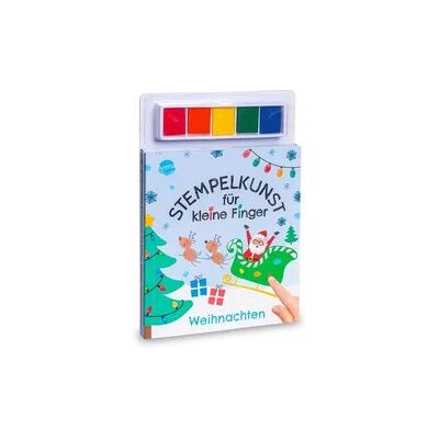 Arena Stempelkunst für kleine Finger. Weihnachten Arena Stempelkunst für kleine Finger. Weihnachten
